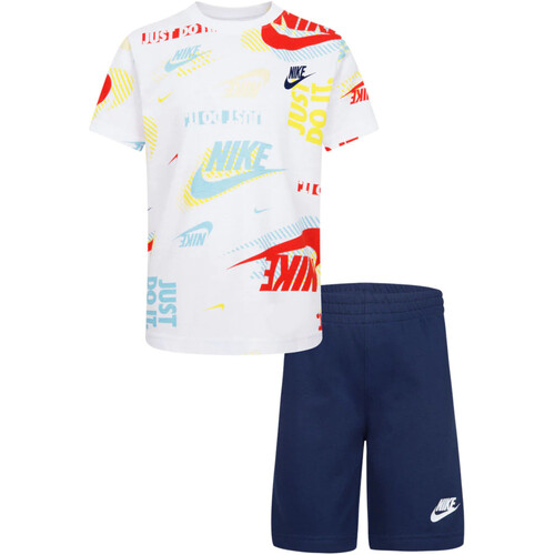 Kleidung Kinder Jogginganzüge Nike 66K471 Weiss