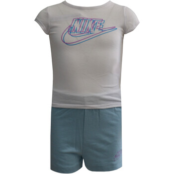 Kleidung Mädchen Jogginganzüge Nike 36K568 Weiss