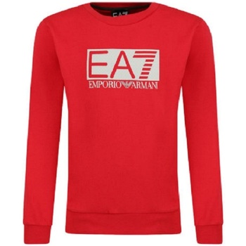 Kleidung Jungen Sweatshirts Emporio Armani EA7 3GBM55-BJ05Z Rot