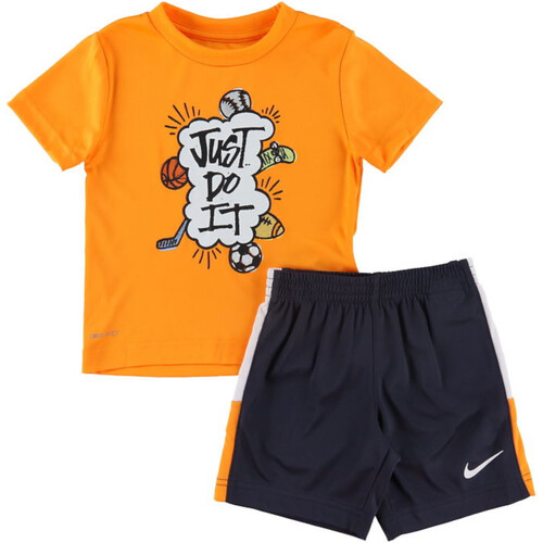 Kleidung Jungen Jogginganzüge Nike 86K893 Orange