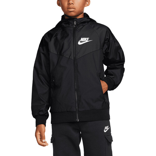 Kleidung Jungen Windjacken Nike 850443 Schwarz