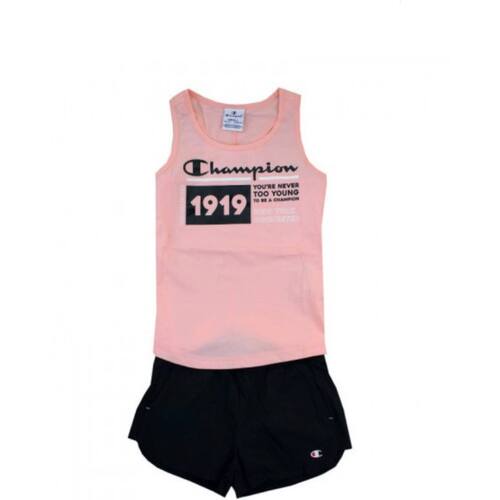Kleidung Mädchen Jogginganzüge Champion 403604 Rosa