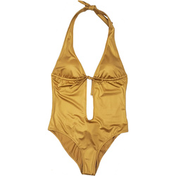 Kleidung Damen Badeanzug Guess E92J53-LOP03 Gold