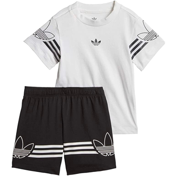 Kleidung Kinder Jogginganzüge adidas Originals DV2833 Weiss