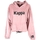 Kleidung Damen Sweatshirts Kappa 304NRD0 Rosa