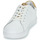 Schuhe Damen Sneaker Low Bons baisers de Paname SIMONE GOLD FLOWERS Weiss / Gold
