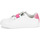 Schuhe Damen Sneaker Low Bons baisers de Paname EDITH BARBIE GIRL PWR ZEBRA Weiss / Rosa / Schwarz