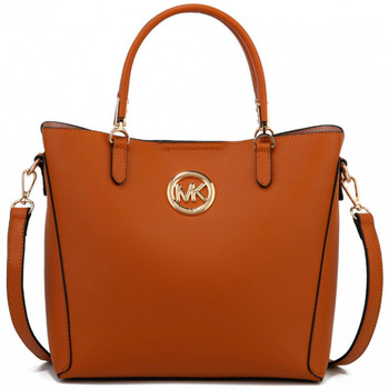 Taschen Damen Shopper / Einkaufstasche Michèle B63009 Braun