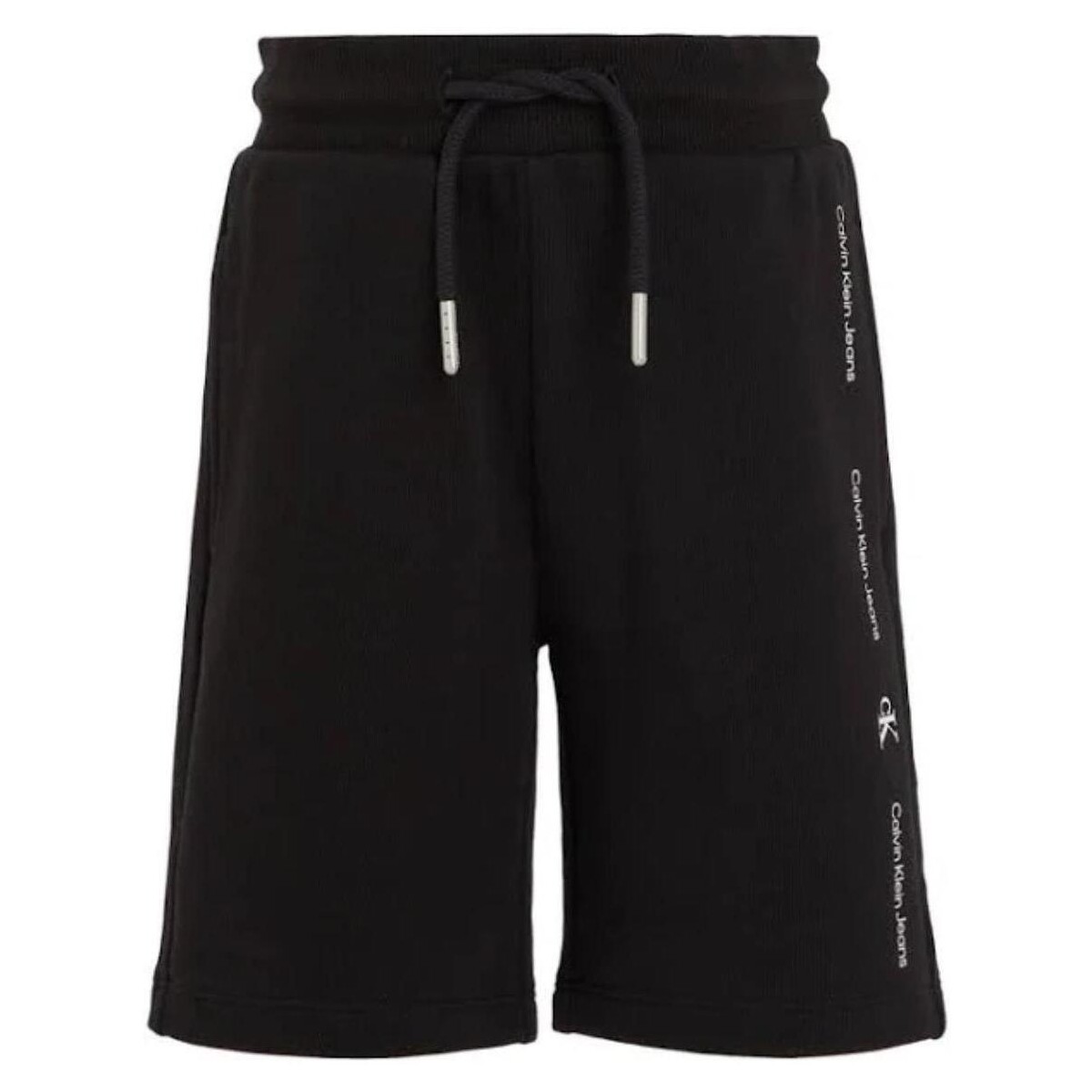 Kleidung Jungen Shorts / Bermudas Calvin Klein Jeans  Schwarz