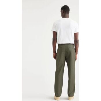 Dockers A7532 0003 - CHINO RELAXED TAPER-ARMY GREEN Grün