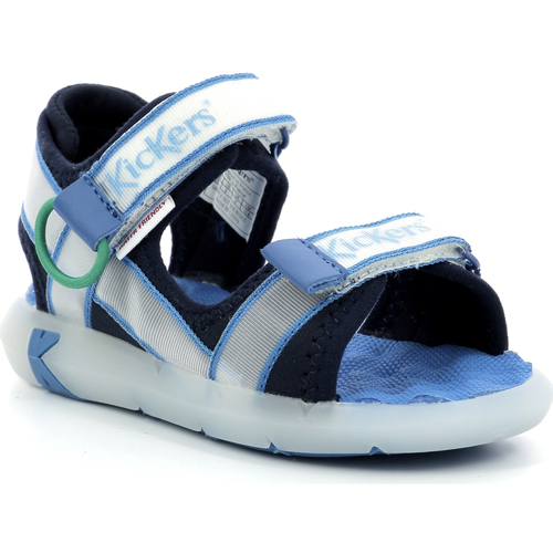 Schuhe Kinder Sandalen / Sandaletten Kickers Kickjune Blau