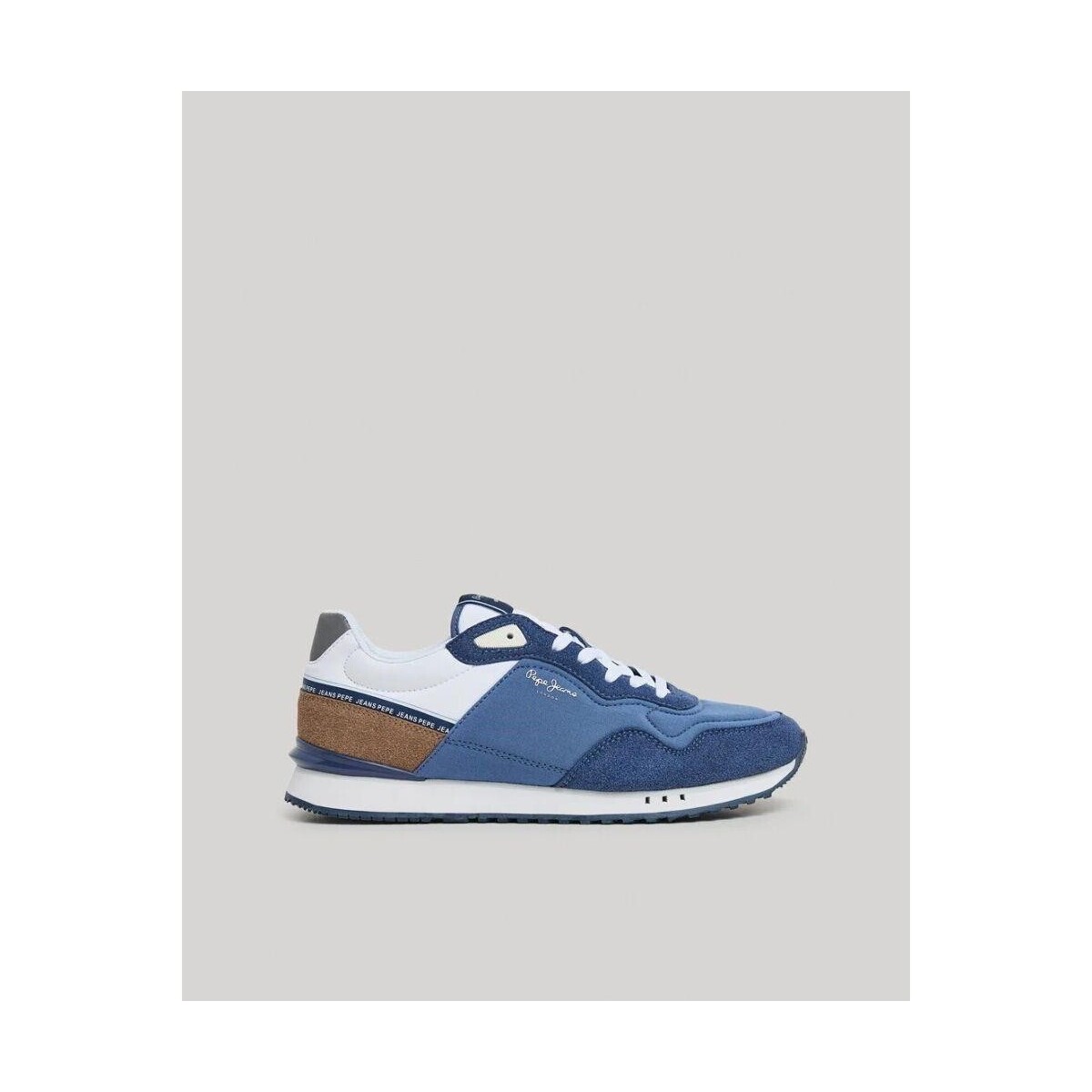 Schuhe Herren Sneaker Low Pepe jeans LONDON SEAL PMS40001 Blau