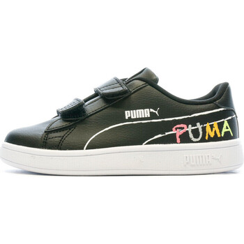 Schuhe Kinder Sneaker Low Puma 386200-01 Schwarz