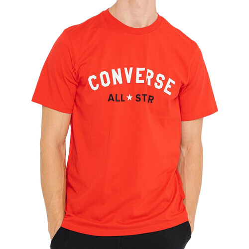 Kleidung Herren T-Shirts Converse 10023844-A03 Rot