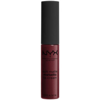 Beauty Damen Lippenstift Nyx Professional Make Up Soft Matte Metallic Creme Lippenstift Braun