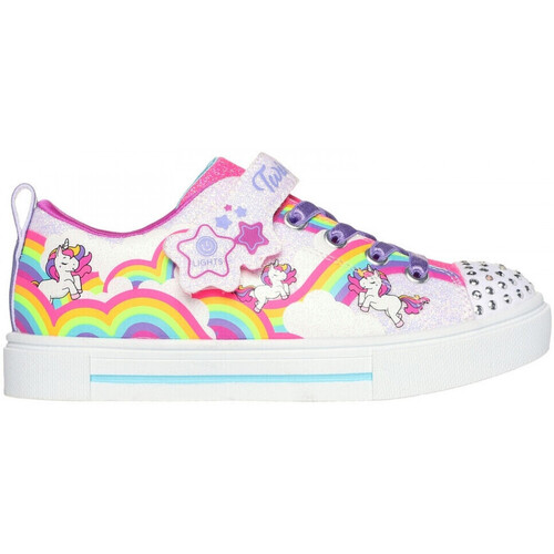 Schuhe Kinder Sneaker Skechers Twinkle sparks - jumpin' clou Multicolor