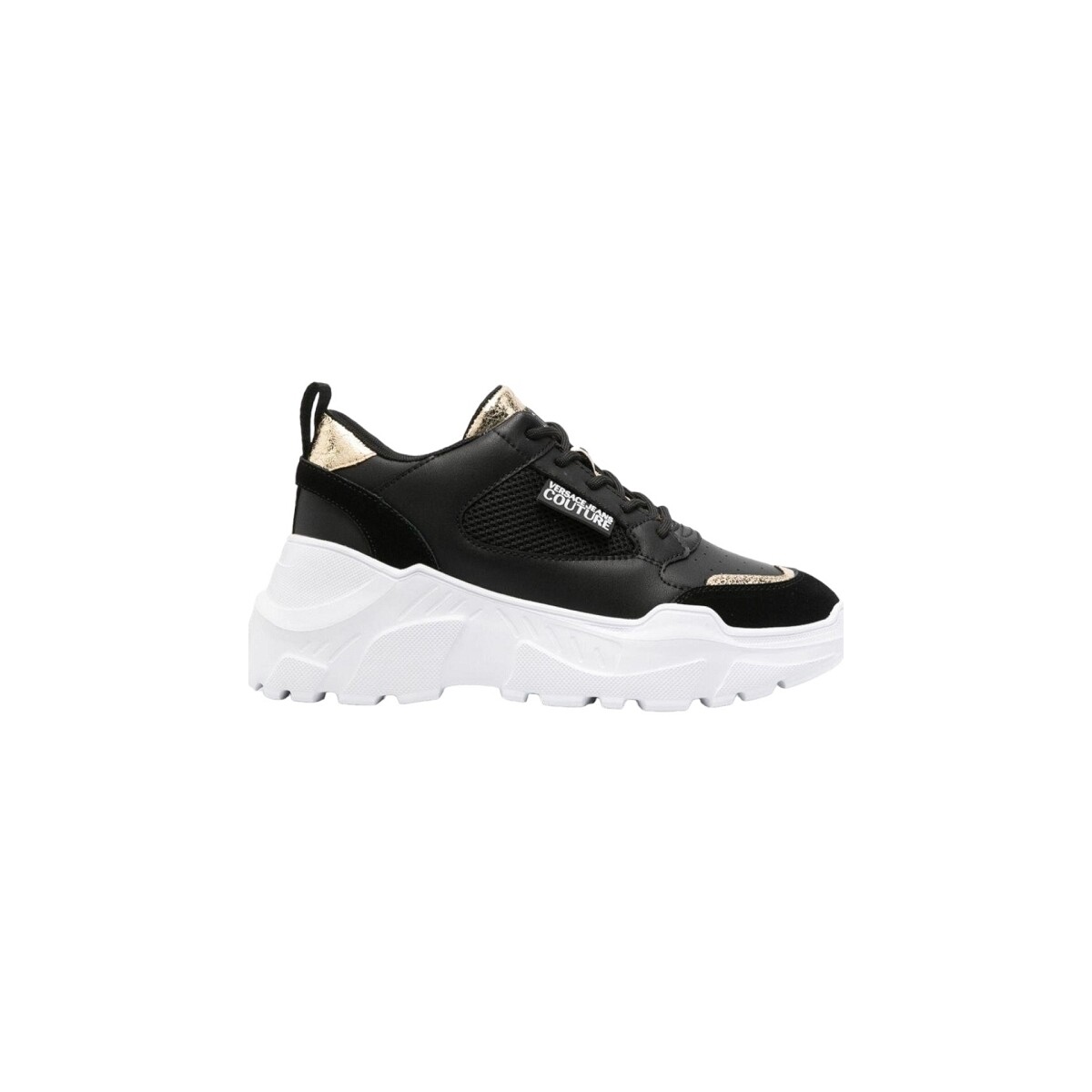 Schuhe Damen Sneaker Versace 76VA3SC2 Schwarz