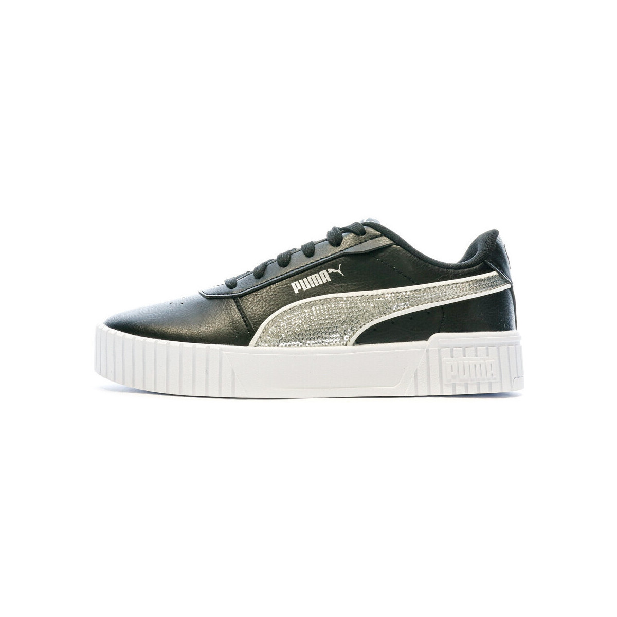 Schuhe Mädchen Sneaker Low Puma 386182-02 Schwarz