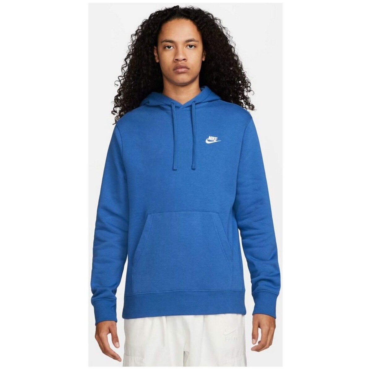 Kleidung Herren Pullover Nike Sport M NSW CLUB HOODIE PO BB BV2654/480 Blau