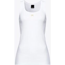 Kleidung Damen T-Shirts Pinko CALCOLATORE 100807 A0PU-Z04 Weiss