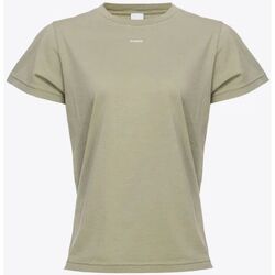 Kleidung Damen T-Shirts & Poloshirts Pinko BASICO 100373 A1N8-U84 Grün