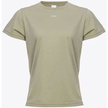 Kleidung Damen T-Shirts & Poloshirts Pinko BASICO 100373 A1N8-U84 Grün