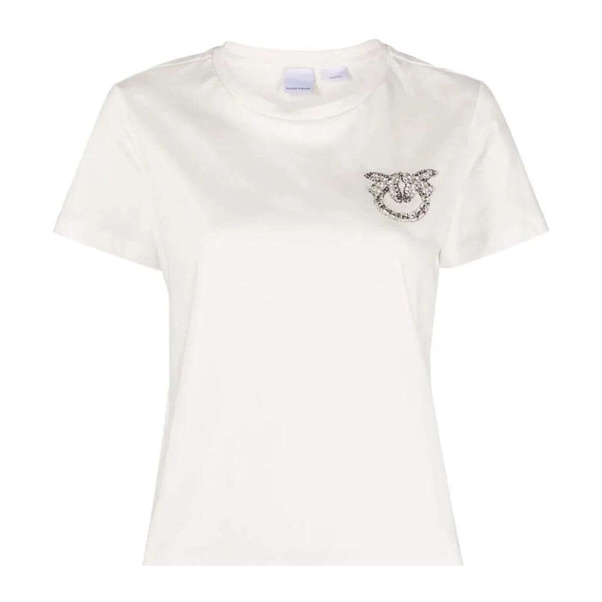 Kleidung Damen T-Shirts & Poloshirts Pinko NAMBRONE 103320 A1R7-Z15 Weiss