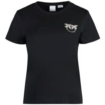 Kleidung Damen T-Shirts & Poloshirts Pinko NAMBRONE 103320 A1R7-Z99 Schwarz