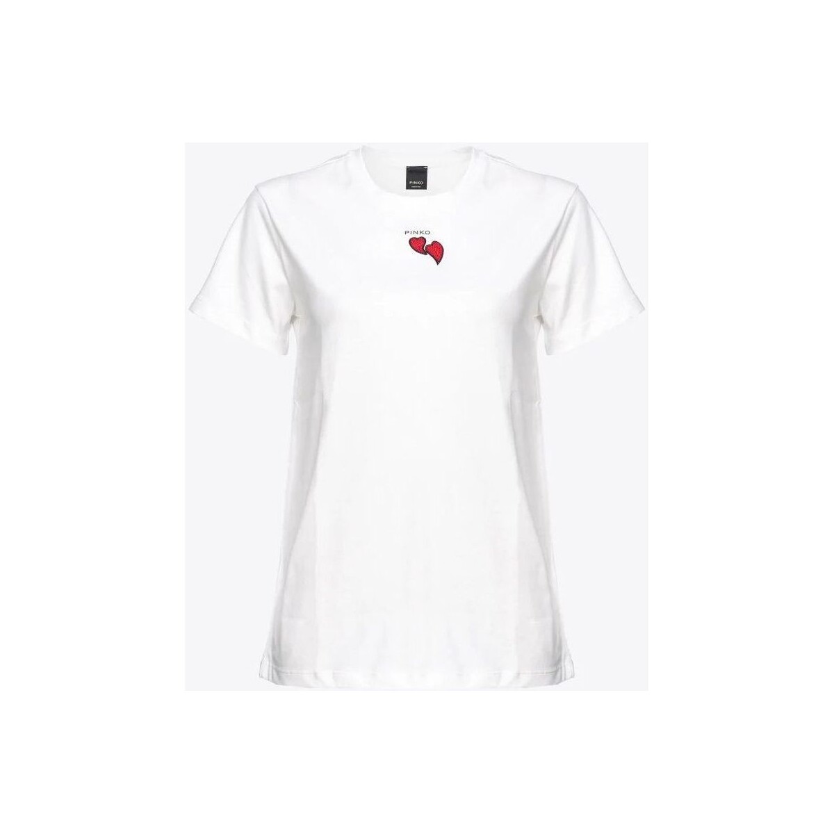Kleidung Damen T-Shirts & Poloshirts Pinko TRAPANI 100789 A1P8-Z07 Weiss