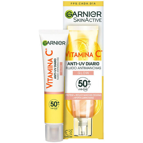 Beauty Damen gezielte Gesichtspflege Garnier Skinactive Vitamin C Anti-flecken-fluid Spf50+ glow 