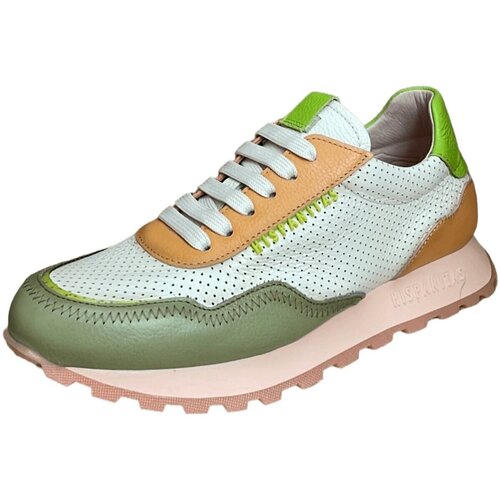 Schuhe Damen Sneaker Hispanitas Aloe kiwi kiwi CHV243392 Loira Grün