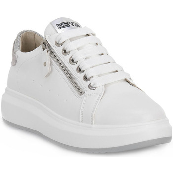 Schuhe Damen Sneaker Keys WHITE Weiss