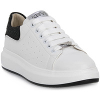 Schuhe Damen Sneaker Keys WHITE BLK Weiss