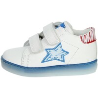 Schuhe Kinder Sneaker High Falcotto 0012015350.74.1N10 Weiss