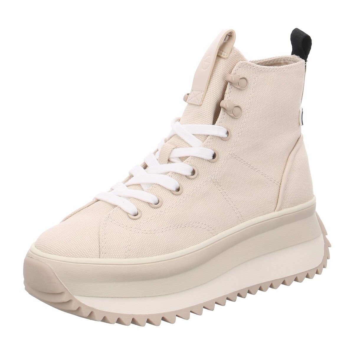 Schuhe Damen Sneaker Tamaris Women Boots 1-1-25201-41/418 Beige