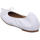 Schuhe Damen Ballerinas Unisa Acor-24-NS-white Weiss