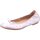 Schuhe Damen Ballerinas Unisa Acor-24-LMT-silver Silbern