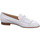 Schuhe Damen Slipper Luca Grossi Slipper F728M-white10351Naplak Weiss