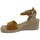 Schuhe Damen Sandalen / Sandaletten Rks 425228 Braun