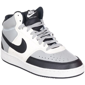 Schuhe Herren Sneaker Nike COURT VISION MID Grau