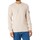 Kleidung Herren T-Shirts Calvin Klein Jeans Langärmliges T-Shirt mit Abzeichen-Waffelmuster Beige