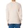 Kleidung Herren T-Shirts Calvin Klein Jeans Langärmliges T-Shirt mit Abzeichen-Waffelmuster Beige