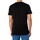Kleidung Herren T-Shirts Calvin Klein Jeans T-Shirt mit unterbrochener Kontur Schwarz