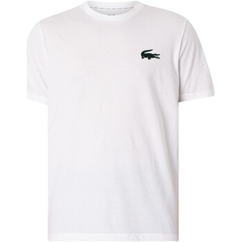 Lacoste  Pyjamas/ Nachthemden Lounge-T-Shirt mit Logo auf der Brust