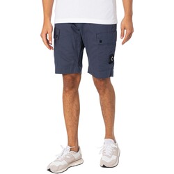 Kleidung Herren Shorts / Bermudas Ma.strum Cargohosen Blau