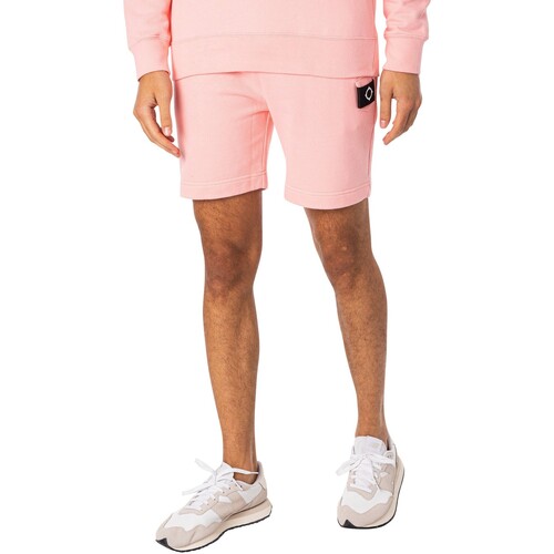 Kleidung Herren Shorts / Bermudas Ma.strum Core Sweat Shorts Rosa