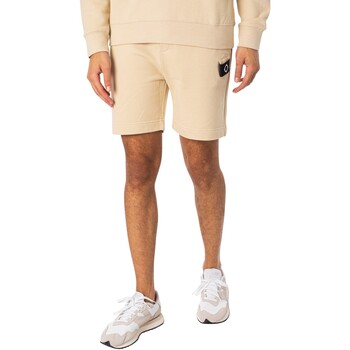 Kleidung Herren Shorts / Bermudas Ma.strum Core Sweat Shorts Beige
