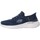 Schuhe Herren Sneaker Low Skechers Slip-Ins Bounder 2.0 Emerged Trainer Blau