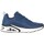 Schuhe Herren Sneaker Low Skechers Tres-Air Uno Revolution Luftige Turnschuhe Blau