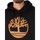 Kleidung Herren Sweatshirts Timberland Kapuzenpullover mit Core-Logo Schwarz